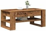 vidaXL Couchtisch Altholz 102 x 55 x 45 cm Holzwerkstoff | Nat&uuml;rlich...