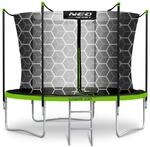 Neo-Sport Trampolin F&uuml;r Kinder Outdoor Garten Mit Innennetz Leiter...