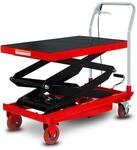 EBERTH Hubwagen Hubtisch Scherenhubwagen Scherenhubtisch Hydraulisch Traglast...