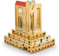 Alessi La Citt&agrave; Dell'Amore Mio MJ16 14 - Design Dekokugel aus Porzellan,