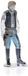 Swarovski Star Wars Han Solo, Kristallfigur mit 347 Facetten, Details in Schwarz- und