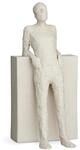 K&auml;hler Der Hedonist H22 cm Character Skulpturen Unglasierte Oberfl&auml;che, Weiss