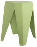 Leitmotiv Hocker Cherish - Tee gr&uuml;n - 29x29x47cm - Rund - Polypropylen -