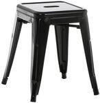 CLP Hocker Armin I Metallhocker stapelbar und pflegeleicht I Stapelhocker bis...