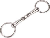 Equinate Pony Wassertrense Edelstahl 16mm doppelt gebrochen 10,5cm - Anatomisch