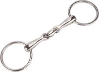 Equinate Wassertrense Edelstahl 16mm doppelt gebrochen 14,5cm - Anatomisch...