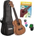 Cascha HH 2036 Premium Mahogany Concert Ukulele Starter Pack