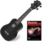 Classic Cantabile US-100 Sopran Ukulele Set - Ukulele f&uuml;r Anf&auml;nger mit...