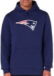 New Era New England Patriots NFL Team Logo Hoody Blau Kapuzenpullover - L