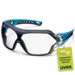 Uvex pheos nxt guard - Schutzbrille - B&uuml;gelbrille mit 100% UV-Schutz - Innen