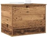 vidaXL Aufbewahrungsbox Altholz 60 x 42 x 46 cm Holzwerkstoff, Wohzimmer...