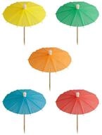 PAPSTAR 1.728 Deko-Picker 10cm farbig Sortiert Eisschirmchen Uni