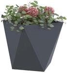 vidaXL Pflanzk&uuml;bel 2 pcs Anthrazit 40 x 40 x 40 cm Stahl, Garten & Terrasse,