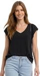 Street One Damen Dropped Shoulder Shirt mit V-Neck