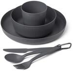 Camp Dinnerware Set w/Mesh Sack - [6 Piece]