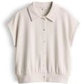 OPUS Damen Sweatshirt | Durchgekn&ouml;pftes Sweatshirt in Strickoptik Regular Fit