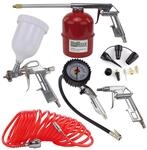 TRUTZHOLM 13 teiliges Druckluft Set f&uuml;r Kompressor | Zubeh&ouml;r mit Adapter-Set