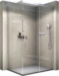 BERNSTEIN&reg; Duschkabine mit Schiebet&uuml;r Eckdusche DX906 FLEX Chrom - Dusche