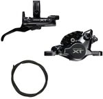 Shimano Angelzubeh&ouml;r Disc Brake Set Front Black BL-M8200(L), BR-M8200(F) mit...