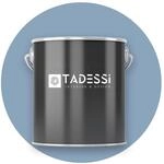 TADESSI Wall Select Wandfarbe Blau - Eisblau - abwaschbare Innenfarbe matt -
