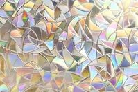 MARAPON Fensterfolie Blickdicht von aussen mit Regenbogeneffekt 0,30x2 m