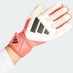 adidas Unisex Predator Goalkeeper Glove Match, White/Lucid red/Black, 7.5