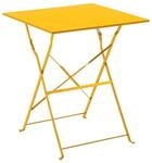 Oviala Gartentisch, klappbar, f&uuml;r Bistrotisch, Stahl, Gelb