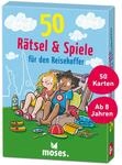 Moses. 50 R&auml;tsel & Spiele f&uuml;r den Reisekoffer, Kartenset mit lustigen Aufgaben f&uuml;r