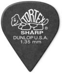 JIM DUNLOP Plektrum Tortex Sharp 1,35mm 12 St&uuml;ck