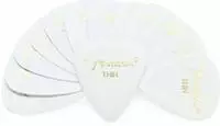 Fender 351 Shape Premium Plektren (12 St&uuml;ck) f&uuml;r E-Gitarre, Akustikgitarre,