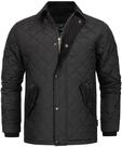 Indicode Herren INAldos Steppjacke mit Cordkragen und Rautensteppung |...