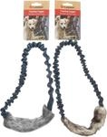 Flamingo Hundespielzeug &ndash; Fauxtra Ring Bungee Kunstfell &ndash; elastischer Griff &ndash;