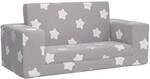 vidaXL Kinder Schlafsofa 2-Sitzer, 2-in-1 Kindersofa mit Schlaffunktion,...