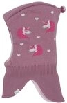 maximo MINI Girl-Schlupfm&uuml;tze Jacquard Einhorn Made in Germany