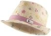 Sterntaler Strohhut Blumen - Sommer Hut mit Allover Blumen Print - UV-Schutz 50+