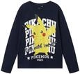 Name IT Jungen Nkmast Pokemon Ls Nreg Top Box Noos Sky, Navy Blazer, 122/128 cm