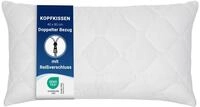 ZOLLNER Kopfkissen - Made in Europe &ndash; Polyesterf&uuml;llung - Bezug aus...