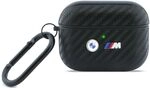 CG Mobile BMW Carbon Metal Logo Schutzh&uuml;lle f&uuml;r AirPods Pro 3 (Schwarz)