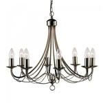 Searchlight Maypole 6348-8AB 7 Chandelier