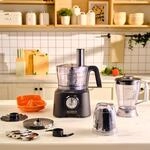 Karaca Mastermaid Power Max 11 in 1-2500 W K&uuml;chenmaschine mit Fleischwolf, Mixer,