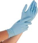 FRANZ MENSCH 1000 St&uuml;ck Hygostar Nitrilhandschuhe Safe Premium | puderfrei,...