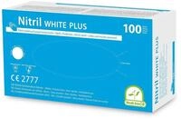 Medi-Inn Nitril White Plus Einmalhandschuhe puderfrei wei&szlig; (L, 10 x 100 = 1000
