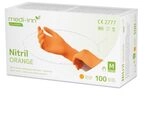 Medi-Inn+ Nitril Orange Einmalhandschuhe puderfrei (XL, 10 x 100 = 1000 St&uuml;ck)