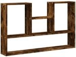 vidaXL Wandregal, B&uuml;cherregal mit Stauraum, H&auml;ngeregal f&uuml;r Esszimmer Wohnzimmer,
