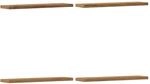 vidaXL Wandregale 4 STK. Artisan-Eiche 40x10x1,5 cm Holzwerkstoff, Schweberegal,