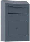 Profirst Einwurftresor Epsilon Small Doppelbartschloss 2 Schl&uuml;ssel einwandiger