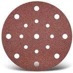 MENZER Red Klett-Schleifscheiben, 150 mm, 17-Loch, f. Exzenterschleifer, Normalkorund