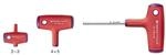 PB SWISS TOOLS Cross Handle Hexagonal Bar Screwdriver Opposite Side Dimensions:...