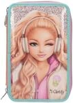 Depesche 14100 TOPModel Music - Gef&uuml;llte 3 Fach-Federtasche in Pink, Apricot und