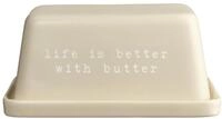 ASA Hey! Butterdose Life is Better with Butter 16x11cm